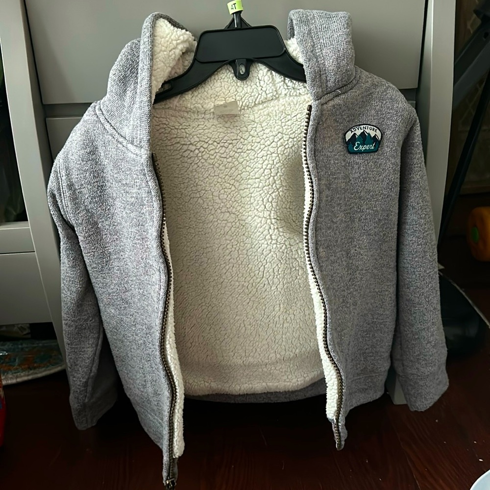 Carter’s winter hooded fleece jacket.